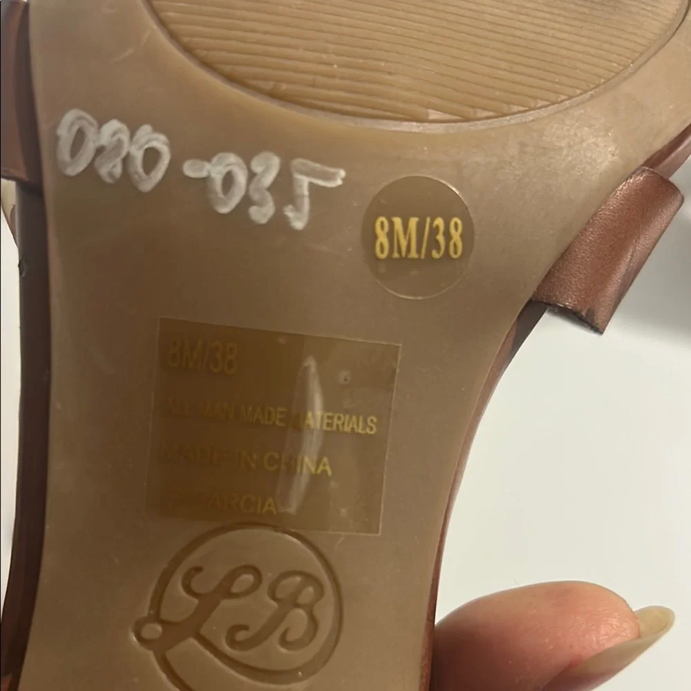 Lucky Brand Brown Sandals with Ankle Strap